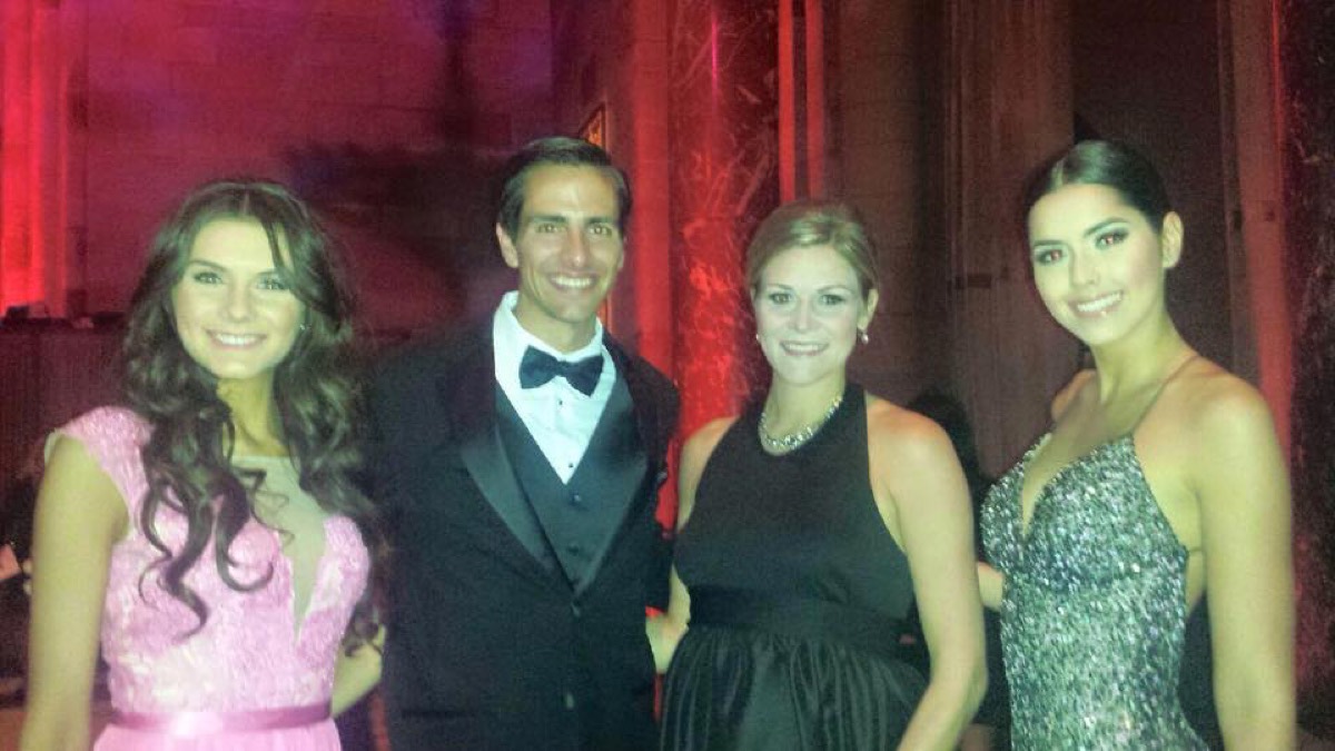 Ken and Sara Lear at a gala, May 2015