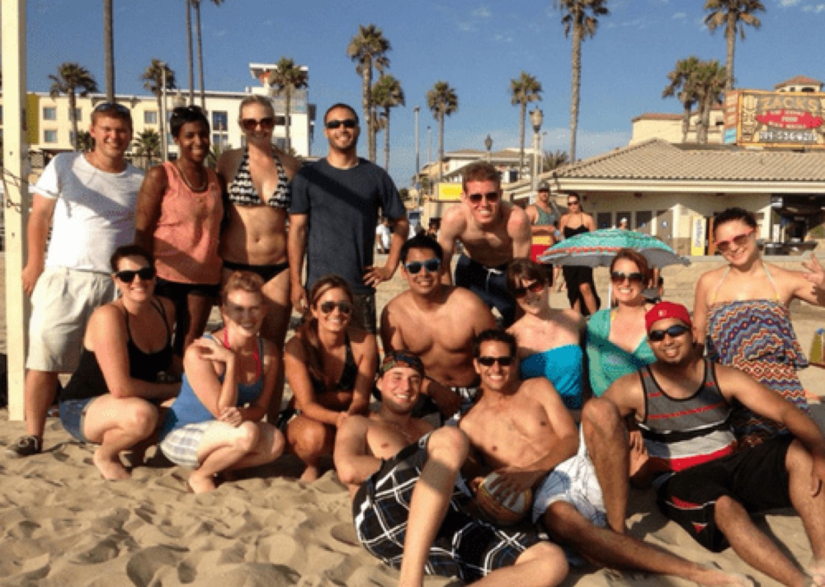 Ken Lear and his team giving back